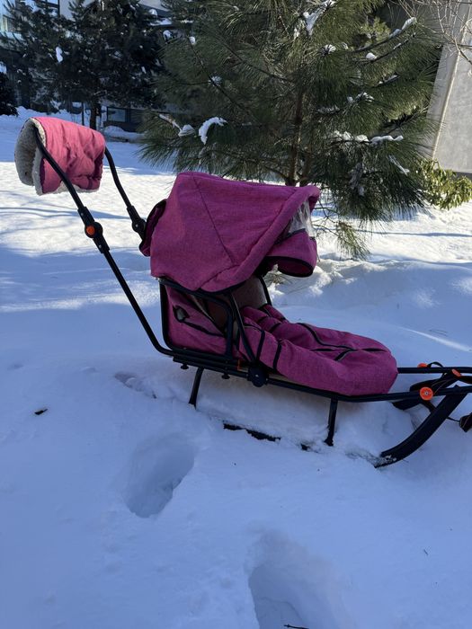 Санки дитячі з теплим конвертом