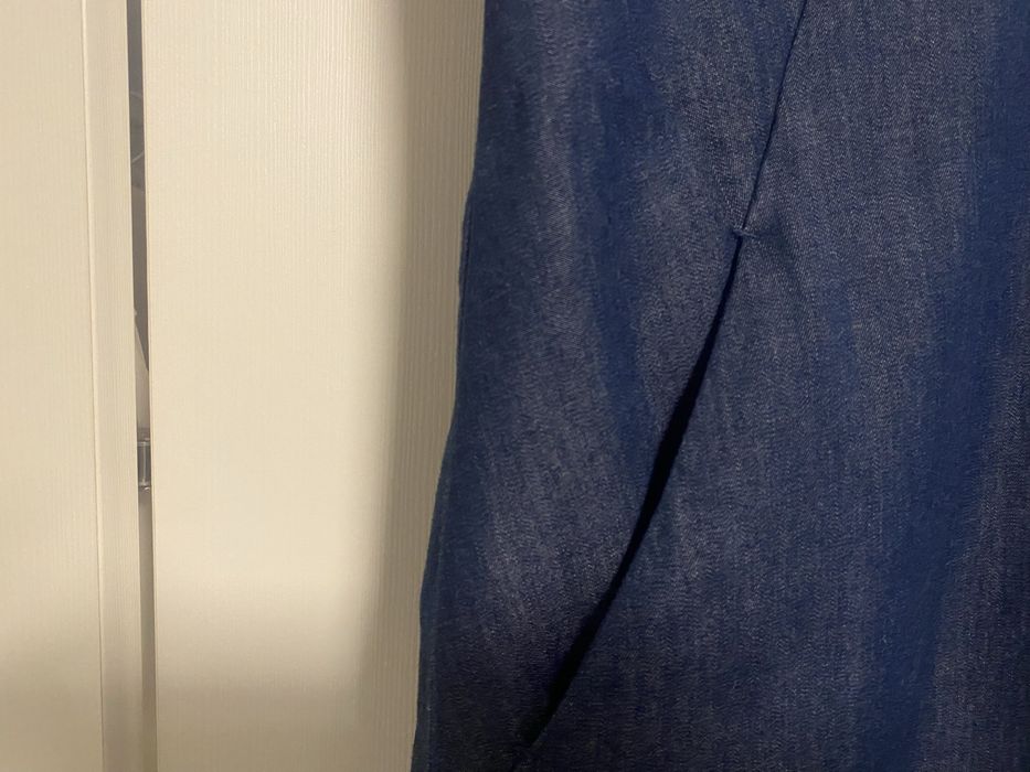 Sukienka granatowa-dzinsowa