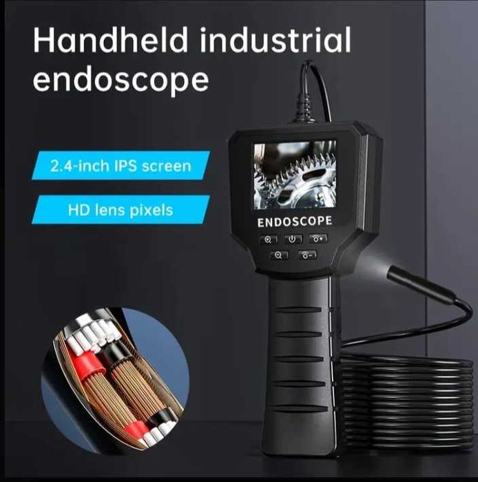 Ендоскоп HD якість зображення промисловий кабель 5м.USB зарядка.