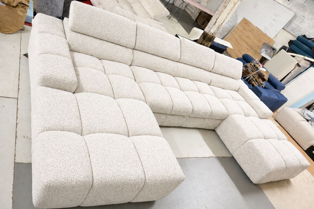 Naroznik Jamajka Stylowy Pikowany Funkcja spania