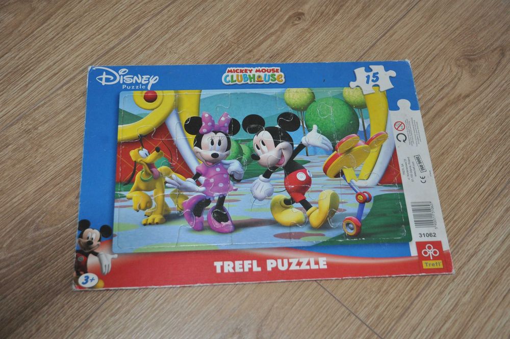 Puzzle ramkowe Trefl Myszka Mickey Miki 15 elementów