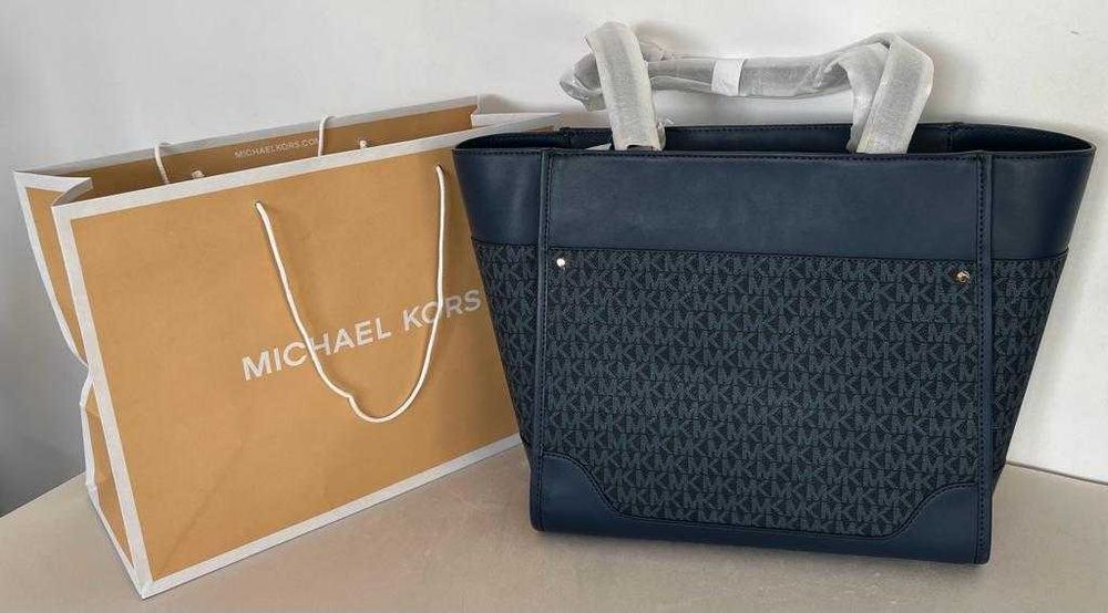 MICHAEL KORS Duża torebka shopper Harrison - butik ZakupUDany - wysyłka GRATIS