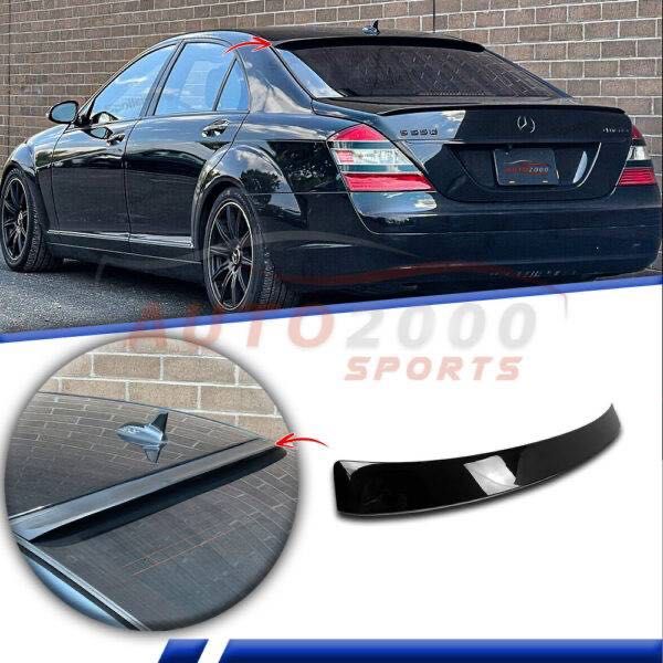 Козырек на заднее стекло бленда спойлер Mercedes W221 накладка на стек