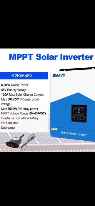 EASUN -Інвертор 6.2kw 48 v