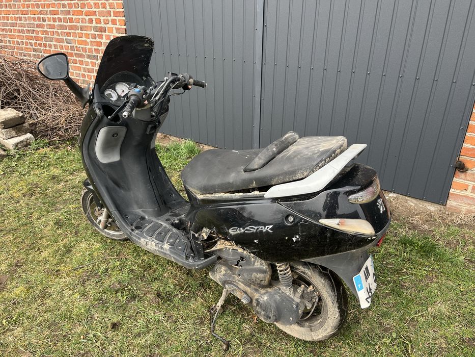 Peugeot Elystar 50 2t na części czasza gaźnik kapa silnik osłony links