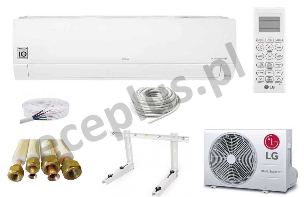 Klimatyzator LG Standard 3,5kW Samodzielny Zestaw do montażu
