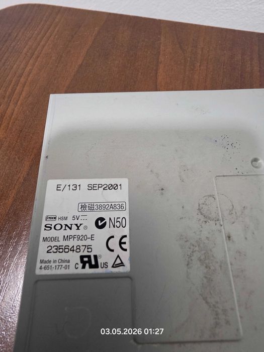 Дисковод FDD Sony MPF920-E 3.5" floppy drive