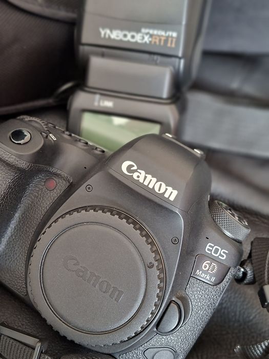 Кенон 6д марк2 +спалах yn 600 rt2 в ідеальному стані