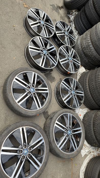 Диски  5/112/20 BMW I 3, оригінальні, різноширокі з датчиками ,