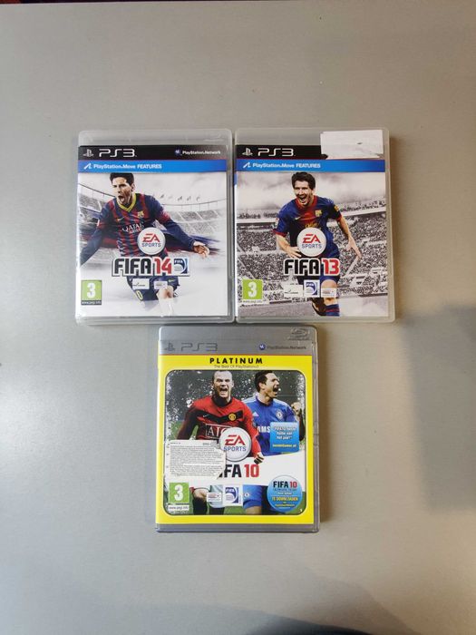 Gra PS3 / Ps 3 - Fifa 10 , Fifa 13, Fifa 14 Zestaw gier