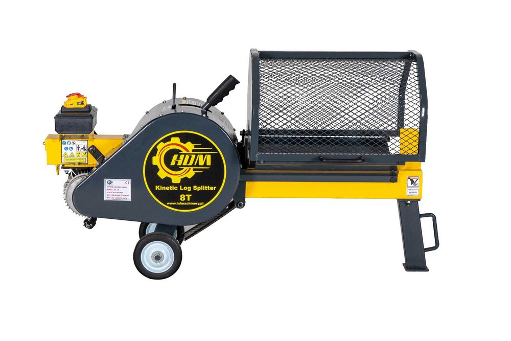 Łuparka do drewna HDM drzewa Kinetyczna 8T 1500W Ø300 mm SZYBKA MOCNA