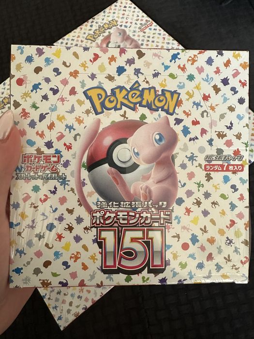 Pokémon 151 Booster Box Japonês Novo - preço por uni.