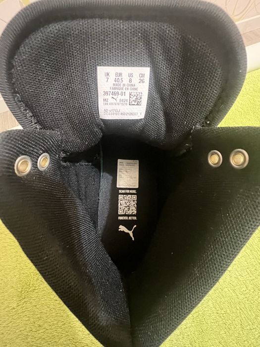 Оригинальные термо кросовки Puma (26см)