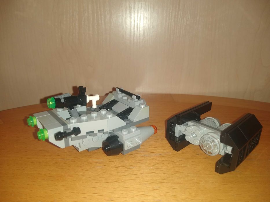 LEGO Star Wars 5 statków microfighter serii 2 i 3 i jeden z saszetki