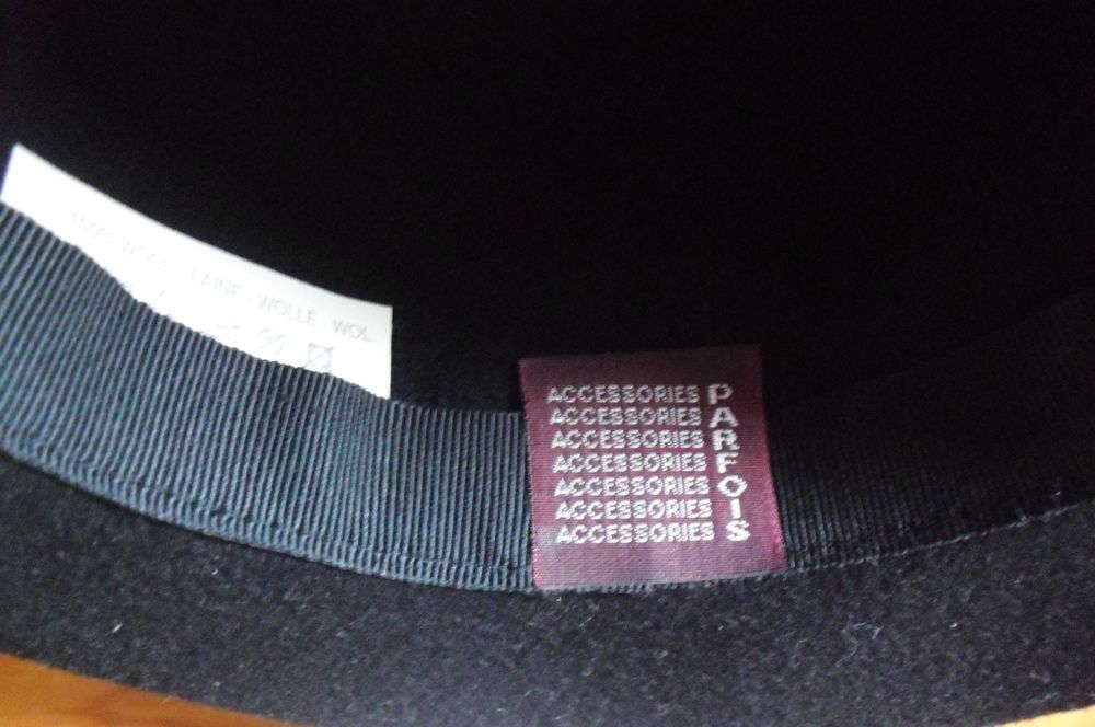 Chapéu de fazenda preto