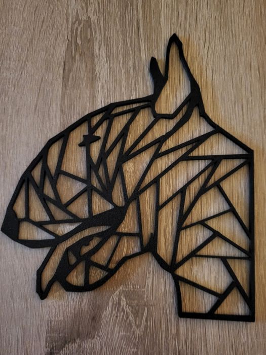 Bull Terrier Geométrico