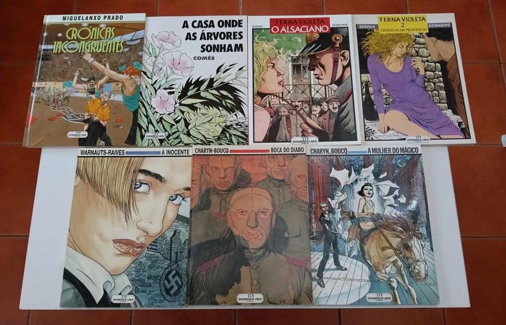 30 Albúns de Comès, Loisel, M. Prado, Bilal, e Cabanes