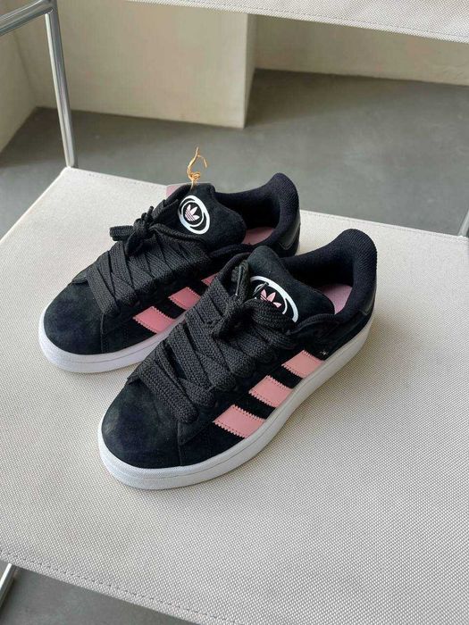 Adidas Campus 00S Black Rose (36-41) Кеды Женские Кампусы
