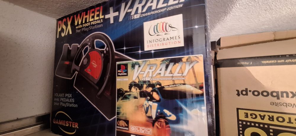 Volanta e pedais Playstation