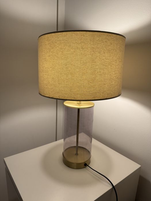 candeeiros mesinha cabeceira zara home