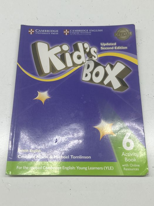Livros Cambridge Kid’s box 6