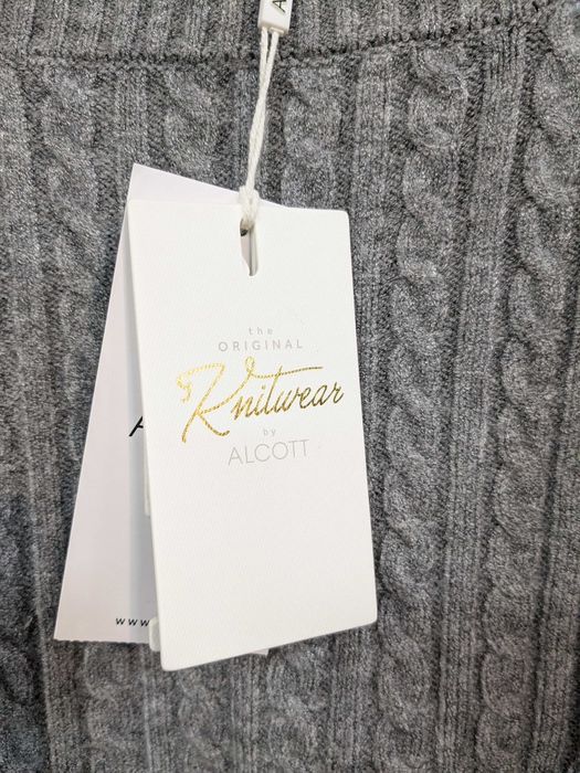 Sweter Alcott z wiskozą szary rozm. XL