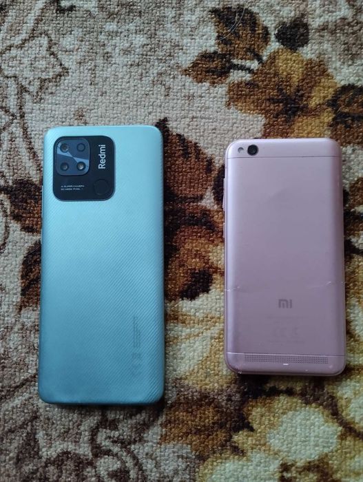 Продам два телефона redmi 10c і 4x