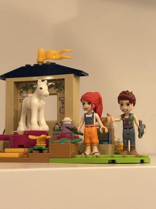 zestaw klockow Lego Friends konie jezdziectwo stajnia