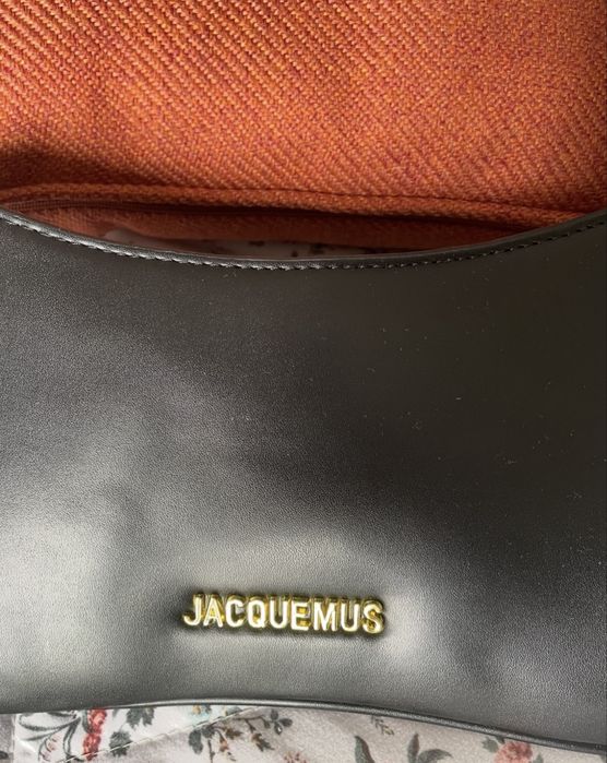 Jacquemus Le Bisou Leather Handbag Black
