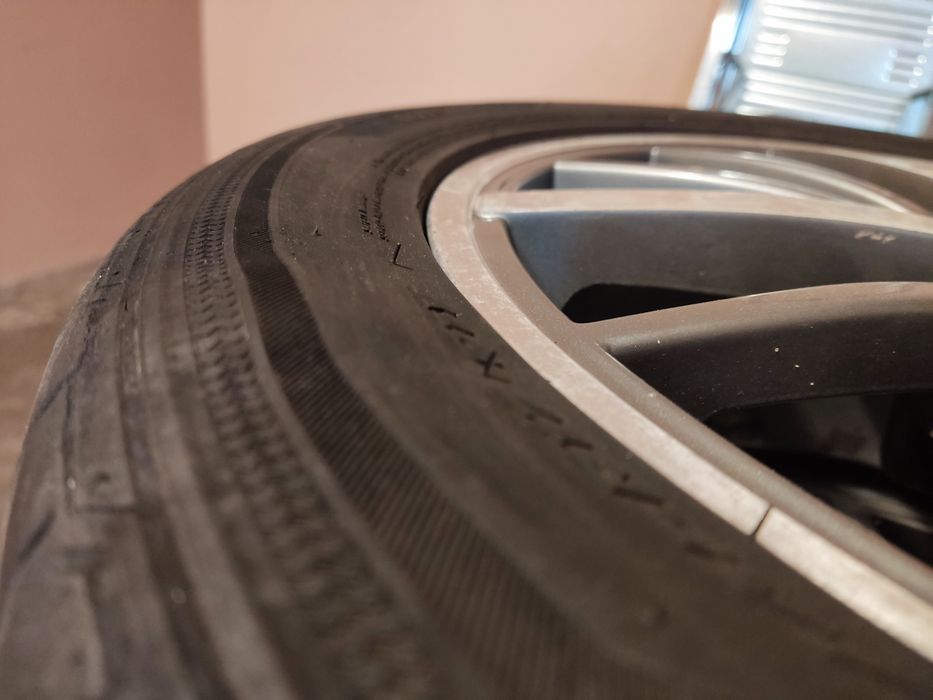 Alufelgi AVUS AC-M01 17' z oponami Hankook Ventus Prime 3 225/45/17
