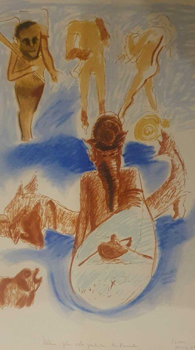 Graça Morais serigrafia