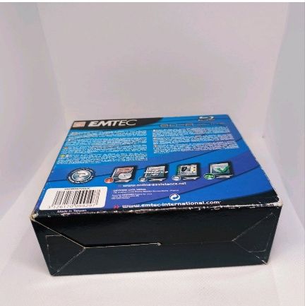 EMTEC Blu-ray Disc BD-R 25GB 6x Speed - 5 Pack Artigo Novo