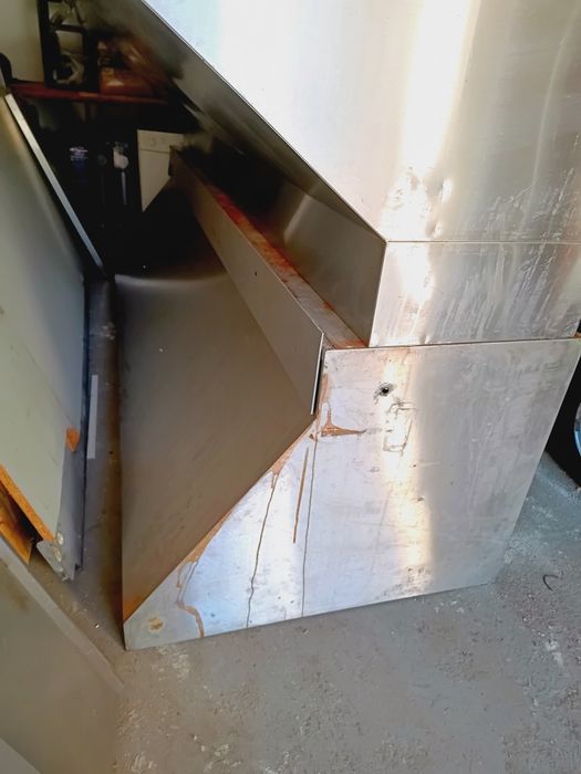 Hotte chaminé com 3 metros