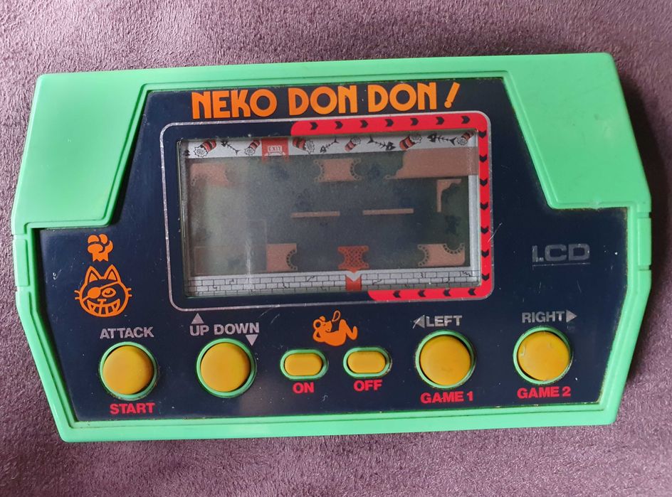 Consola LCD, NEKO DON DON - TAKATOKU TOYS co. ltd - Japan - 1982