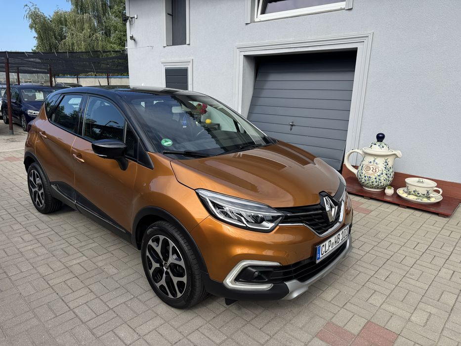 Renault Captur 0.9 90 KM sprowadzony 2017 opłacony ledy navi klimatronic alumy