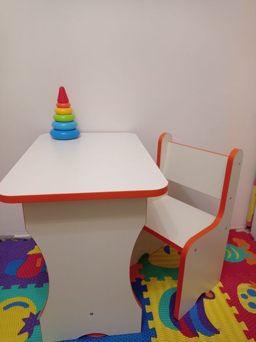 Мій Перший Столик + стільчик. Стіл дитячий Стілець дитячий