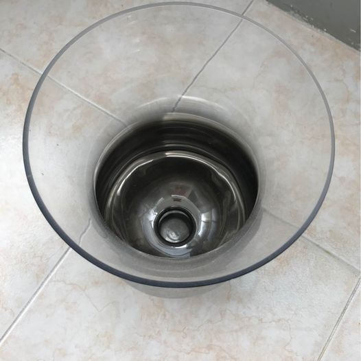 Taça para flores decorativa