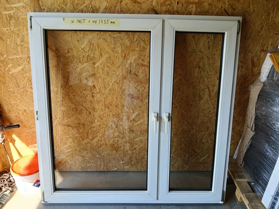 Sprzedam okno 1465x1435 mm, z demontażu
