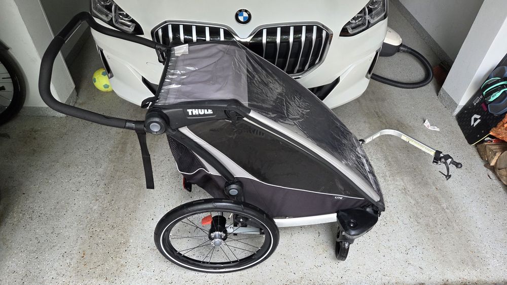 Przyczepka rowerowa Thule Lite, Czarna!