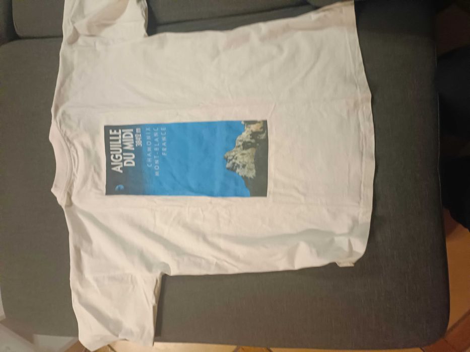 Koszulka biała rozmiar M Alpy