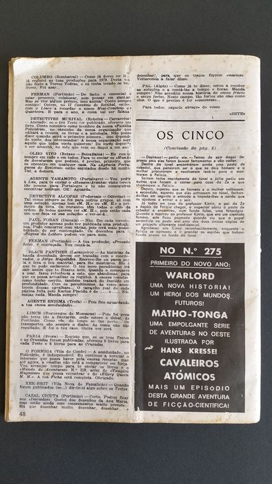 Revista Mundo de Aventuras, V série, N⁰ 273