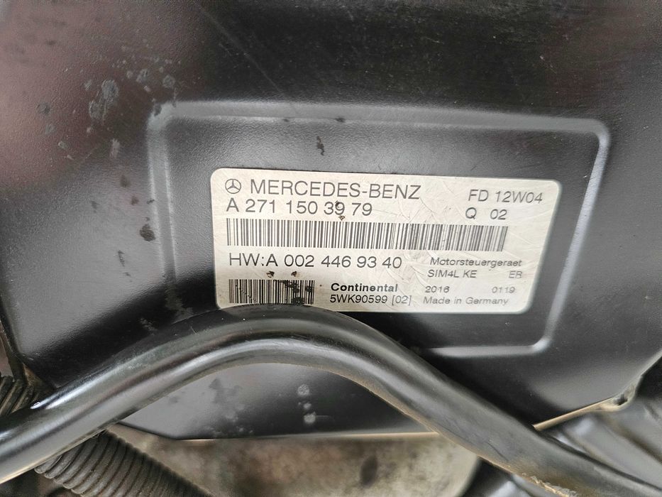 Silnik kompletny Mercedes Sprinter W906 M271 271951 1.8 BENZYNA