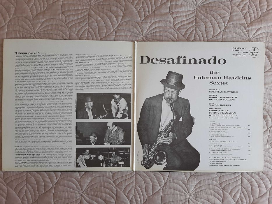 Coleman Hawkins - Desafinado - França - Vinil LP