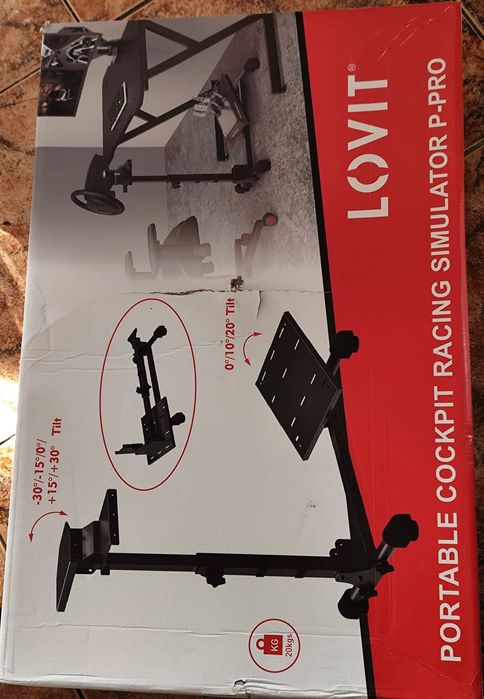 Cockpit Racing Simulator – NOVO NA CAIXA

Preço: 135€