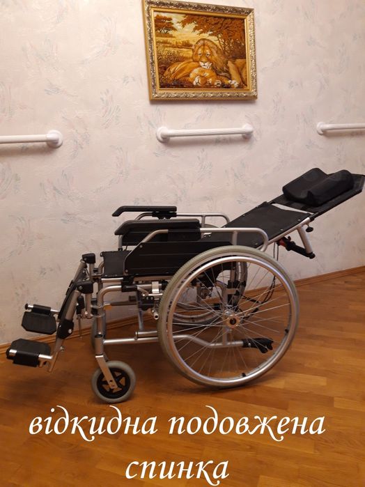 Інвалідна коляска "Millenium Recliner", Італія, інвалідний візок