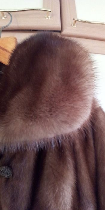 Futro naturalne z norki