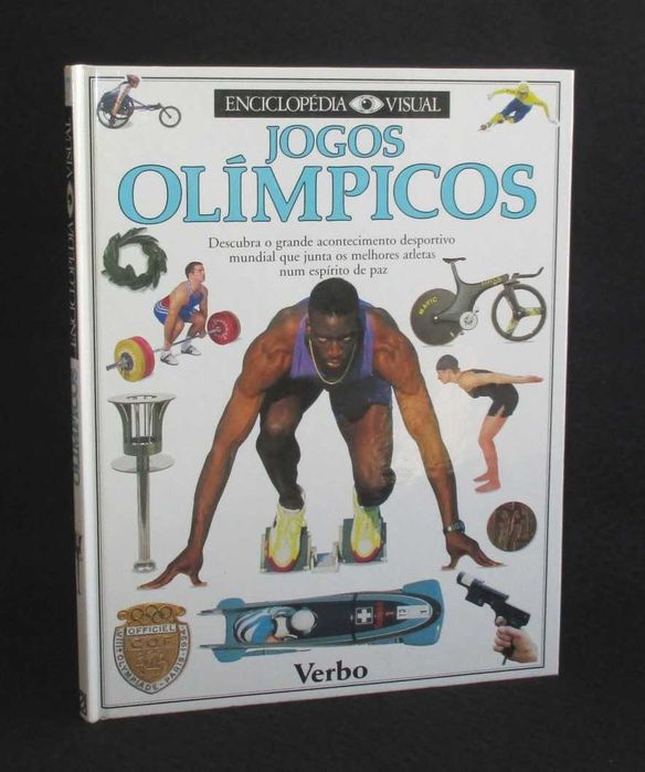 Livro Jogos Olímpicos Chris Oxlade Enciclopédia Visual Verbo