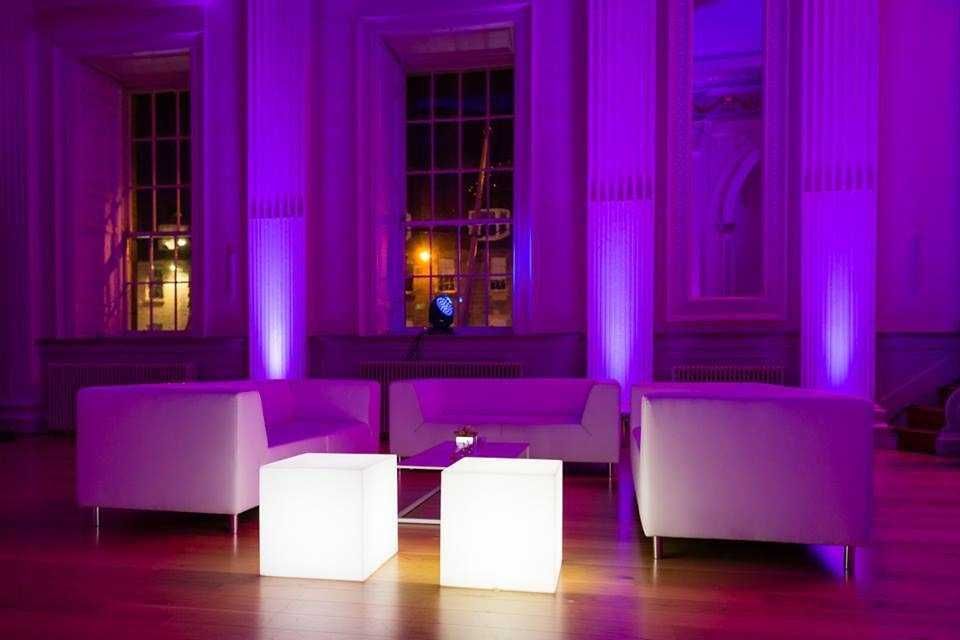 Mobiliario led iluminação eventos