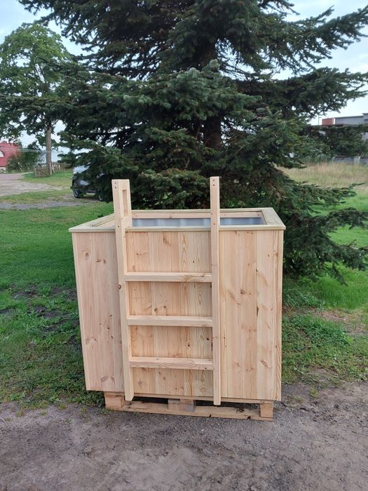 Zbiornik do MORSOWANIA , schładzania po saunie , 1000l MAUZER