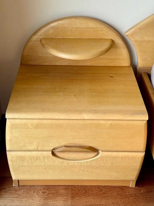 Komplet mebli sypialnianych olcha „Paola” – bardzo dobry stan